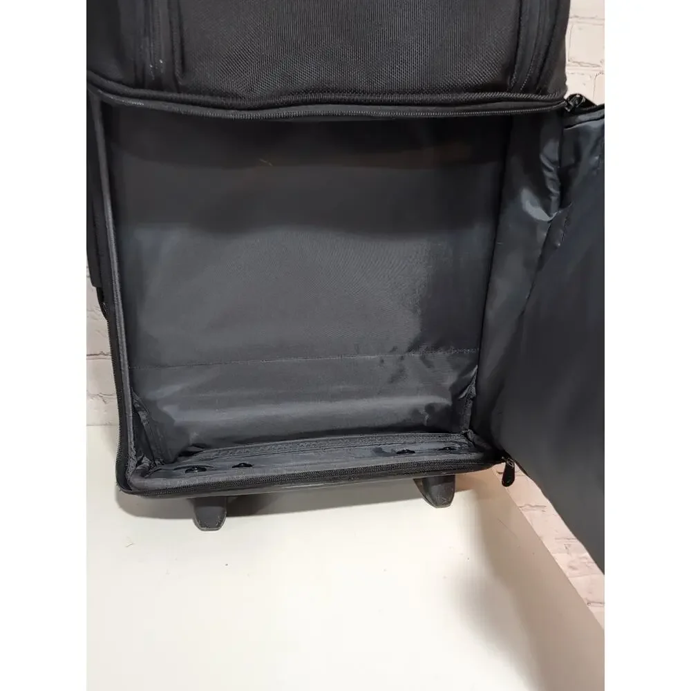 Briggs & Riley Baseline 22.5” Carry On Rolling Luggage 2 Wheel Black Ballistic - Picture 6 of 16